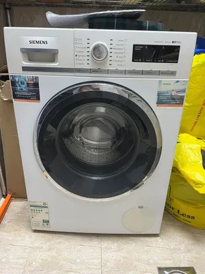 Siemens front load washing machine   غساله اوتوماتيك سيمنز استخدام خفيفexcellent condition light use
