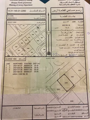 ارض سكنيه مضيرب مخطط15
