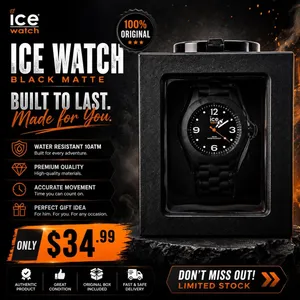 Ice Watch Black Color Brand New!
