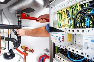 plumber and electrician carpenter paint tiles fixing all work home maintenance service