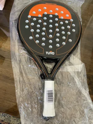 Tuyo orange tyro padel racket