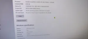 HP Massive screen with windows And Intel And AMD Radeon graphics