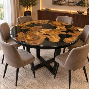 طاولات طعام خشبية محليه جاهزة وأسعار مناسبة وتصاميم حسب الطلب wood table