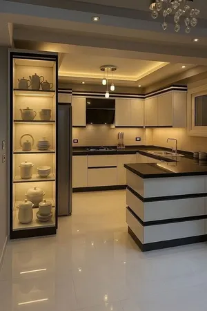 تصميم وتنفيذ وتركيب جميع انواع المطابخ المنزلية بسعر مناسب