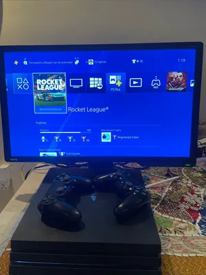 Ps4 pro 1 tb with 2 controllers