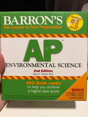 AP environmental science- Flash cards