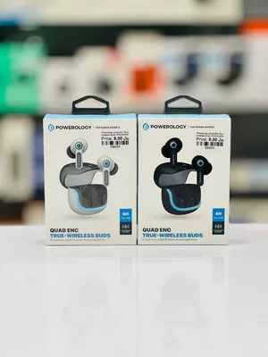 Brand New Powerology Quad Buds in Oman Clear Audio