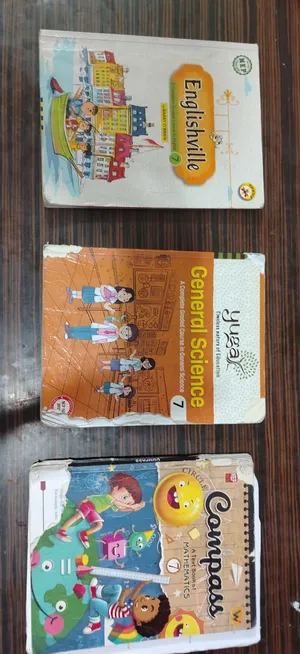 3 Books of grade 7 for sale