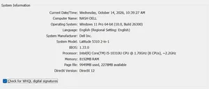Dell Latitude 5310 2in1 i5 10th gen / 8gb ram/470gb ssd/ touch screen / original windows 11
