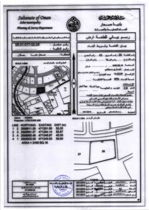 سكني تجاري سياحي في صحار بالقرب من منتجع راديسون بلو وبسعر لن يتكرر انا المالك