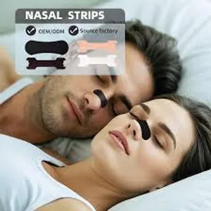 30 لصقه ممغنطه لمنع الشخير والتخلص من مشاكل الجيوب الانفيه ولرفع مستوى التنفس عند التمارين الرياضيه