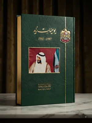كتاب نادر ومحدود الكمية: يوميات زايد 1991-1997 (نسخة مرقمة)