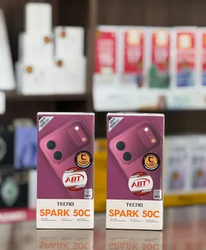 تكنو سبارك 50 سي 4 رام 128 جيجا جديد  TECNO SPARK 50c 4/128GB