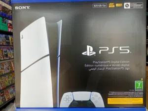 بلايستيشن 5 سليم ديجيتال 1 تيرا - جديد كلياً مع ضمان سنة استبدال Sony PS5 Slim Digital 825 gb SSD