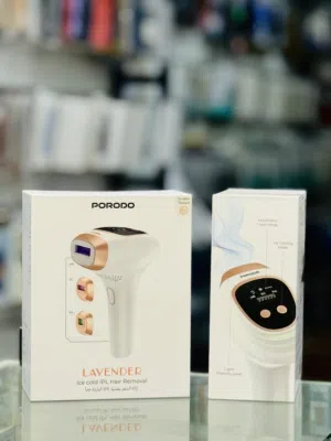 جهاز إزالة الشعر باليزر بتقنية IPL الباردة من PORODO ضمان سنة