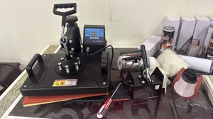 جهاز طباعة على الملابس Heatpress