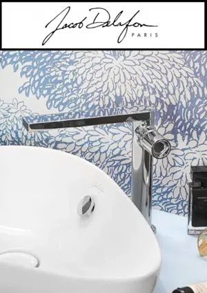 خلاط مغسلة عالي (Tall Basin Mixer) من العلامة التجارية الفرنسية الشهيرة Jacob Delafon،