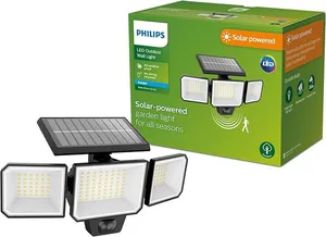 Philips Led Outdoor Wall Light Solar Powered Garden Light For All Seasons