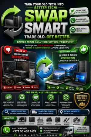 SWAP YOUR OLD IT EQUIPMENT FOR RELIABLE USED COMPUTERS