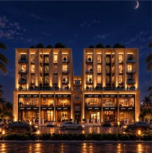 شقة سكنيه راقية للبيع وسط مجمع يضم مول تجاري