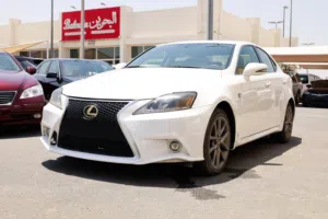 Lexus IS250 White 2012 Full Option