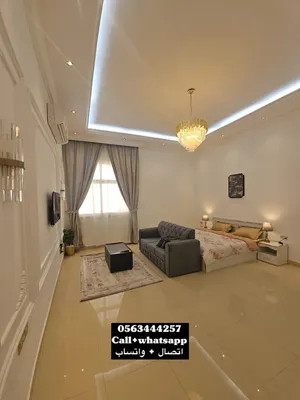 للإيجار استديوهات مفروشة vip في منطقة الظاهر قرب البراري مول 2300 شهري شامل