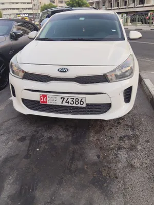 كيا ريو S لون ابيض لؤلؤي موديل 2019 للبيع