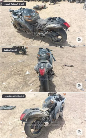 سوزكي هيبوزا 2009 قطع غيار او دراجه بالكامل فيها اوراق تتصلح عادي