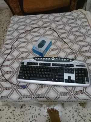 ماوس و كيبورد مستعمل سنة ممتاز