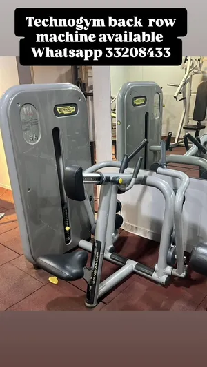techno gym row back machine
