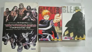 The Walking Dead Compendium 1 + Bleach Omnibus 1 and 2
