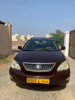 Used 2008 Lexus RX 350 SUV with GCC Specs, Burgundy, Fully Equipped and Certified