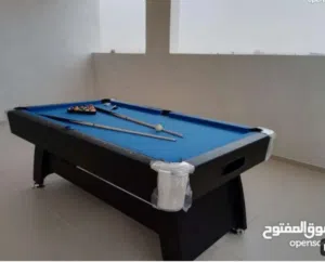 بلياردو خشب مقاس 240 سم 8 قدم جديد بالكرتونه اصليه عاليه