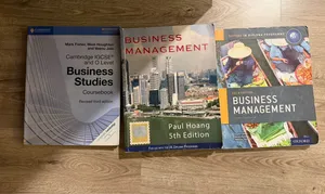 Business & Business Management Textbook Bundle – 3 Books. For IB Diploma & IGCSE