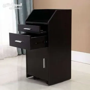 كاونتر كاشير للمحلات والمطاعم بعدة الوان وقياسات حسب الطلب اثاث مكتبي من لامينيت توصيل وتركيب مجاني