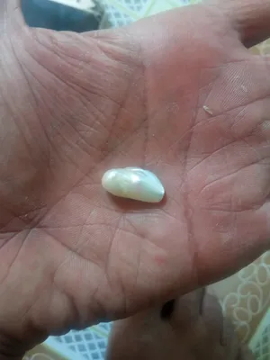 لؤلؤة طبيعية مضمونه وجدت في موقع اثريه الوزن جرام ونص للبيع مشتري الجاد يتواصل معي واتس موقع جده