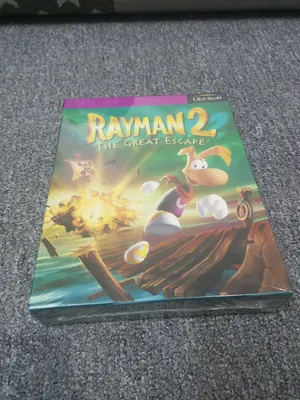 Rayman 2 PC Big Box (1999) - Factory Sealed Inside - Outer Wrap Wear