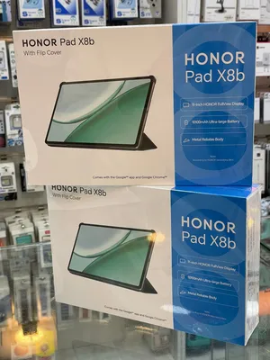 Honor x8b 4+4ram 128g 11inch new كفاله سنه من وكلاء هونر بالاردن