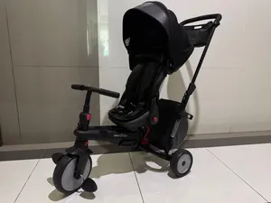 smarTrike STR7 Urban 7-in-1 Folding Stroller Trike – Premium Black (Great Condition)