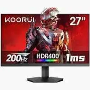 شاشة جيمينج احترافية KOORUI G2741L بحجم 27 بوصة دقة 4K ومعدل 160Hz / 320Hz