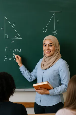 دروس خصوصية في الفيزياء والرياضيات مع معلمة خبيرة ذات خبرة طويلة في التدريس، تشرح بأسلوب ممتع وسهل ي