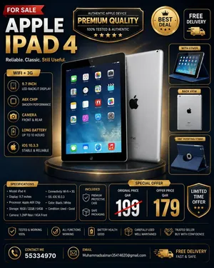 premium-ipad-4-special-offer-authentic-look-clean-condition-fully-tested-ipad-4