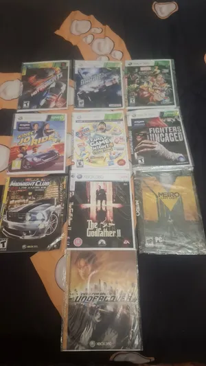 سيديات XBOX 360 / PS2 / PC جديدة كوبي عادي/ اصلي بسعر حرق اقل من الجملة