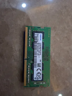 رام سامسونج ddr4 بسعة 4 جيجابايت شغال عالفحص