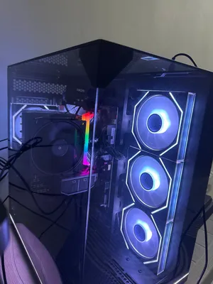 تشكيلة جيمنج متكاملة: بي سي i5-14600KF + كرت 5060ti 16GB + شاشتين 180Hz و60Hz وإضافات