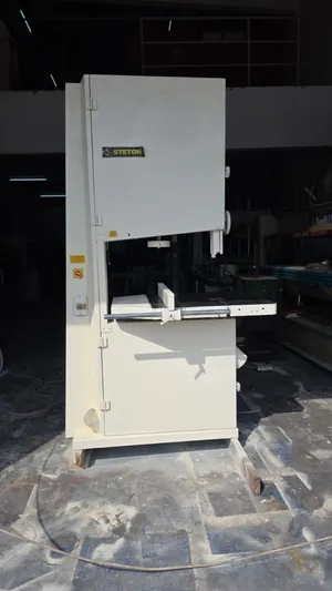 منشار شريطي إيطالي رأسي من STETON  STETON Vertical Band Saw / Wood Band Saw made in Italy