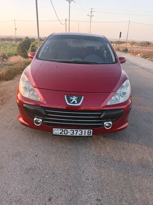 بيجو 307 نيو موديل 2007 لون خمري