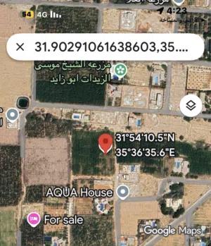 ارض للبيع الشونه الجنوبيه منطقه راقيه كلها فلل و شاليهات : حوض السماسير خلف كازيه جت