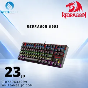 كيبورد Gaming Redragon K552 Mechanical Gaming Keyboard فقط 23 دينار