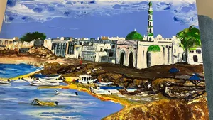 Real canvas painting for sale
